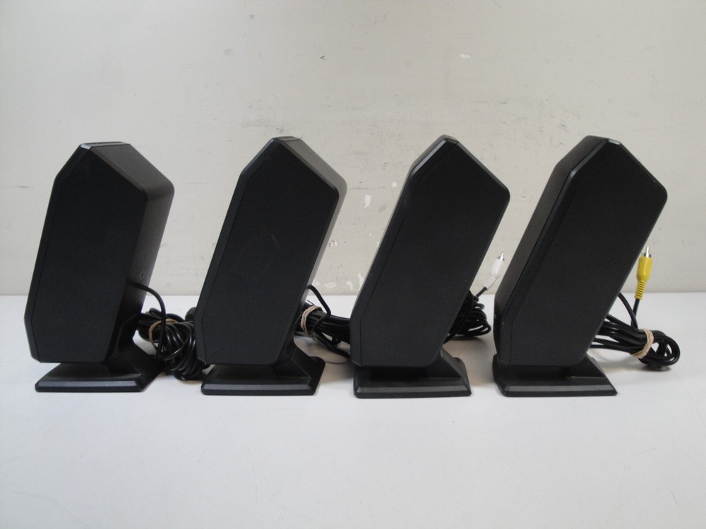 LOT OF 4 LOGITECH X-450 COMPUTER SPEAKERS