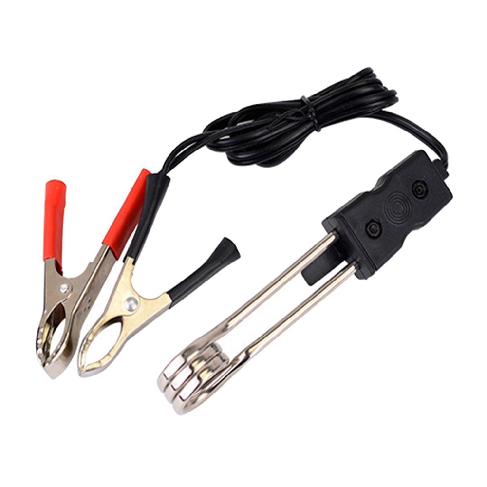 Car Immersion Heater Electric 12V Easy to Use Fittings for Tea Coffee