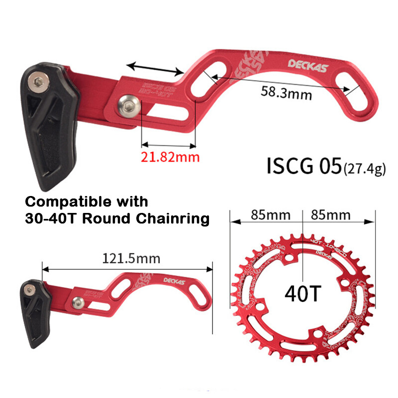 Deckas Bike Chain Guide Protector Bicycle Bottom Bracket BB Mount ISCG03 ISCG05