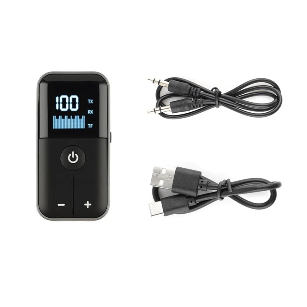 Bluetooth 5.4 Audio Adapter Wireless Receiver Transmitter for Headphone Jack