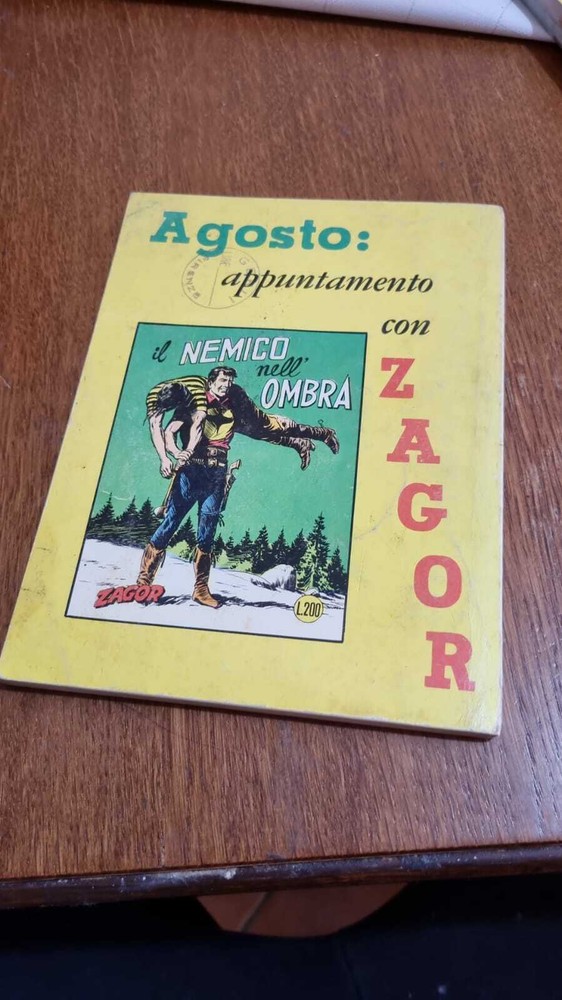 ZAGOR ZENITH ORIGINAL NO. 76 EXCELLENT CONDITION