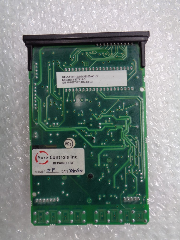 TEC SYSTEMS MEGTEC 177414-D TEMPERATURE CONTROL MODULE UNMP