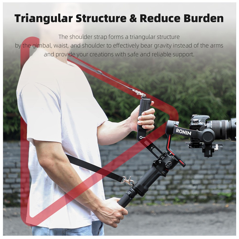 For Ronin RS 3/RS 4/RS4 PRO Decompression Shoulder Strap Lanyard Stabilizer Part