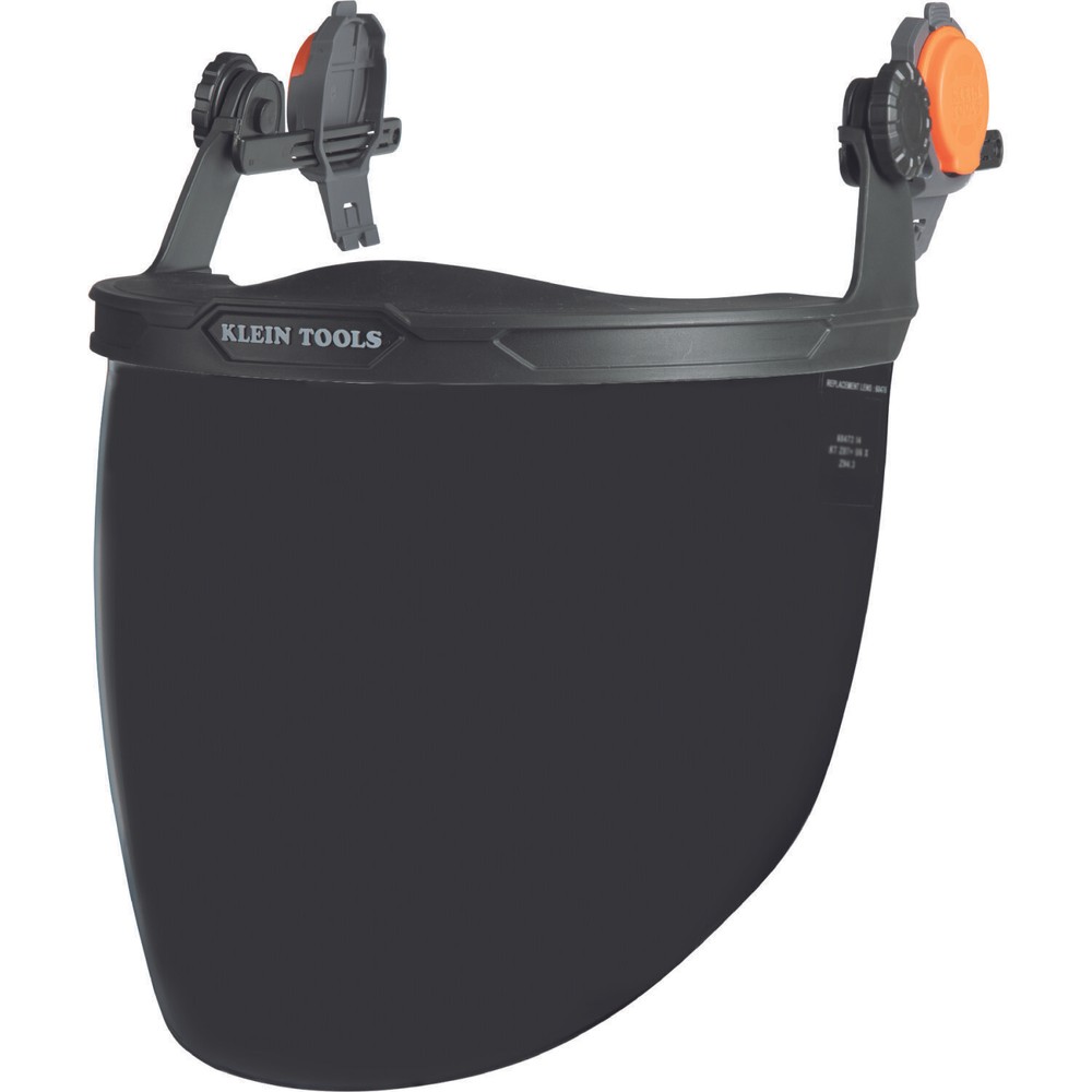 Klein Tools 60473 Face Shield, Safety Helmet and Cap-Style Hard Hat, Gray Tint