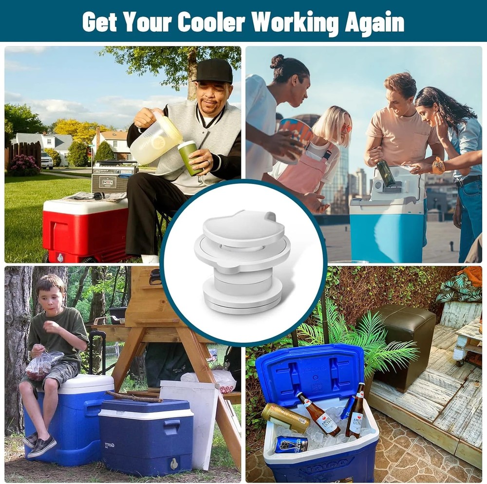 Cooler Drain Plug Replacement for Coleman Cooler Standard Drain Plug Assembly, R