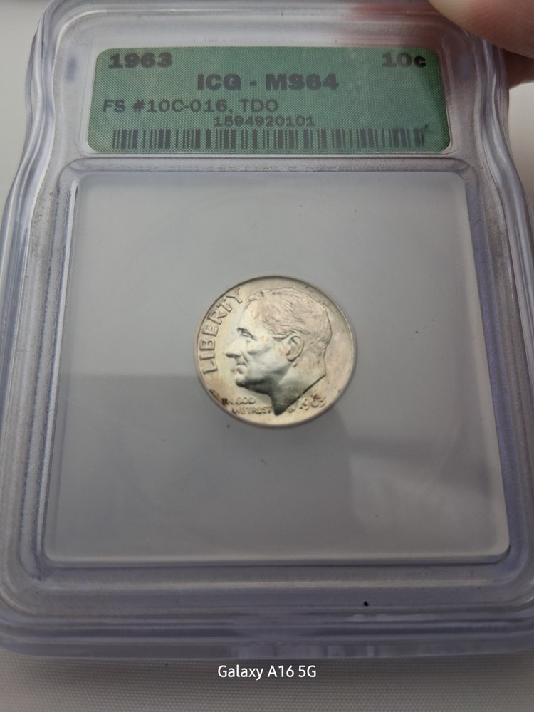 1963 ICG MS64 FS 10C-016, TDO