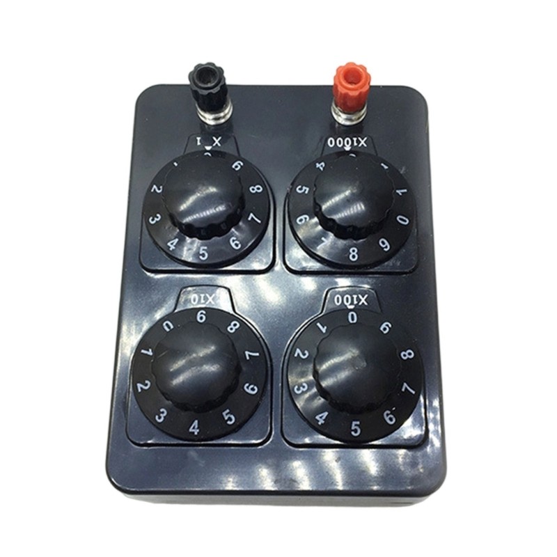 9999 Ohm Resistance Box 4 Step Adjustment Tool For Electronic Measurement Labs