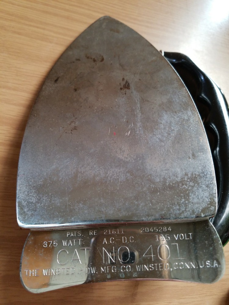 Portable Iron Winstead Travel Vintage