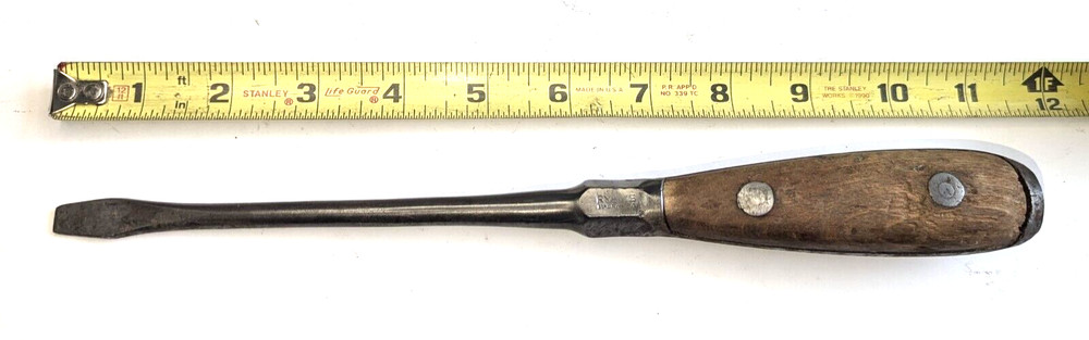 Vintage RYAN’S Perfect Handle Style Screwdriver 3/8"  tip