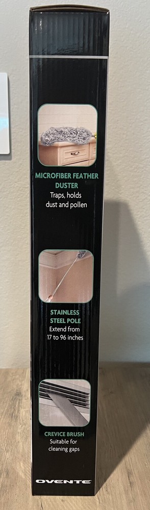 Ovente Microfiber Duster Kit Brand New