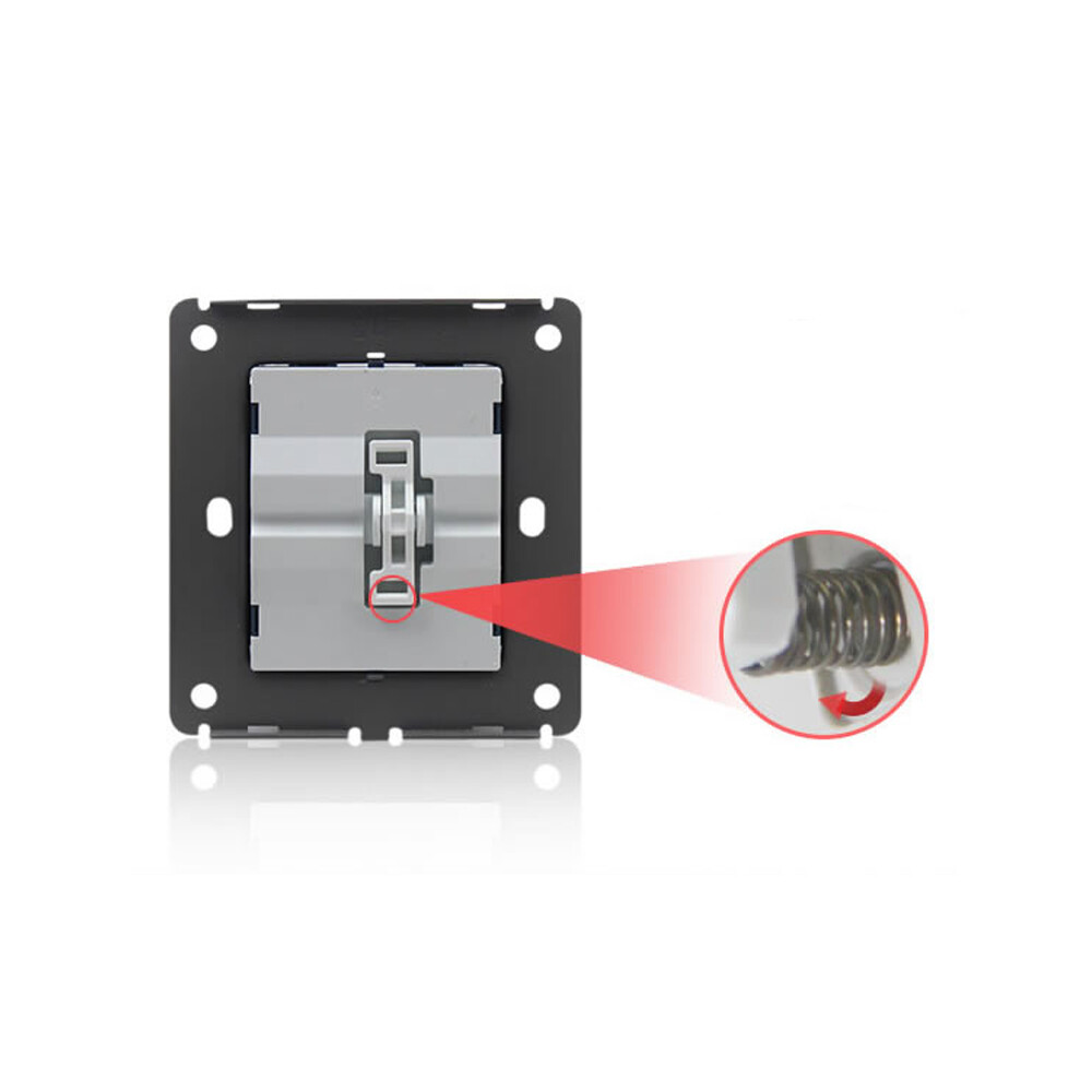 Large Plastic Access Control Switch, Self Resetting Doorbell Button