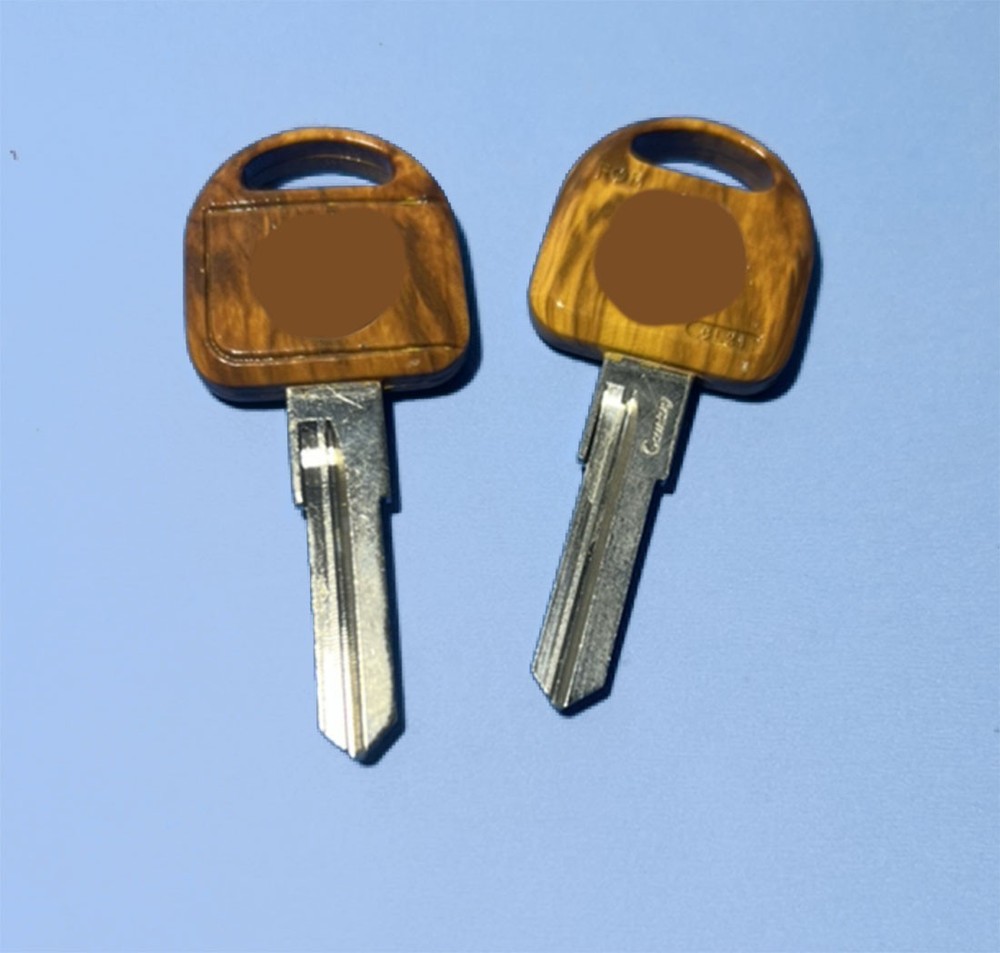 2 Brown Blank Key Fits BMW 3 5 6 7 SERIES E12 E21 E23 E24 E28 E30 M3 M5 Germany