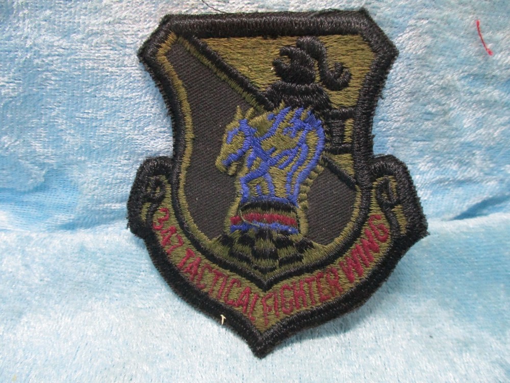 347 Tactical Fighter Wing Military Patch