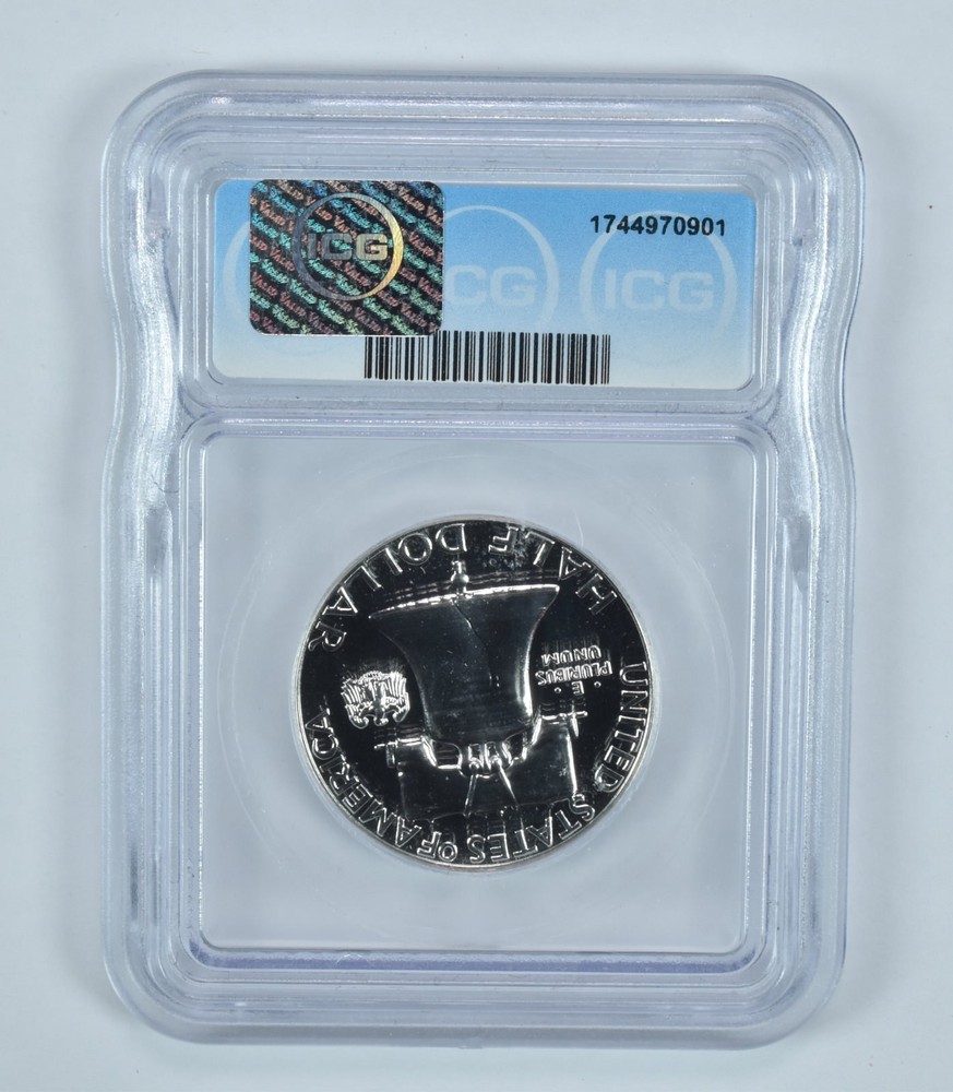 1963 Franklin Half Dollar PR69 ICG