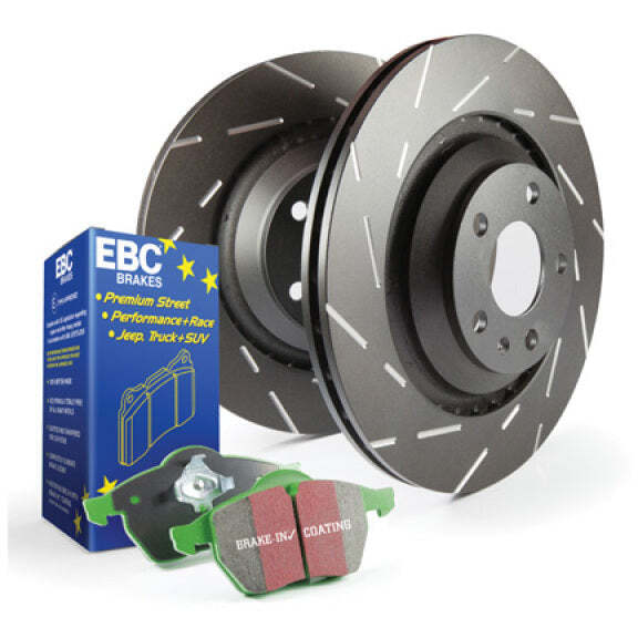 EBC S2KR2358 S2 Kits Greenstuff Pads and USR Rotors