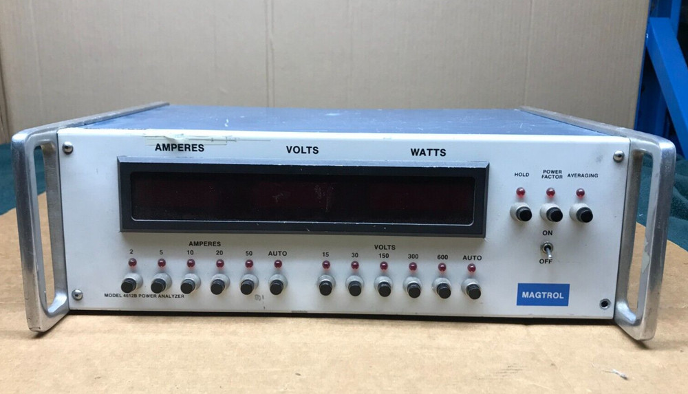 Magtrol Model 4612B Digital Power Analyzer - Tested and Working -