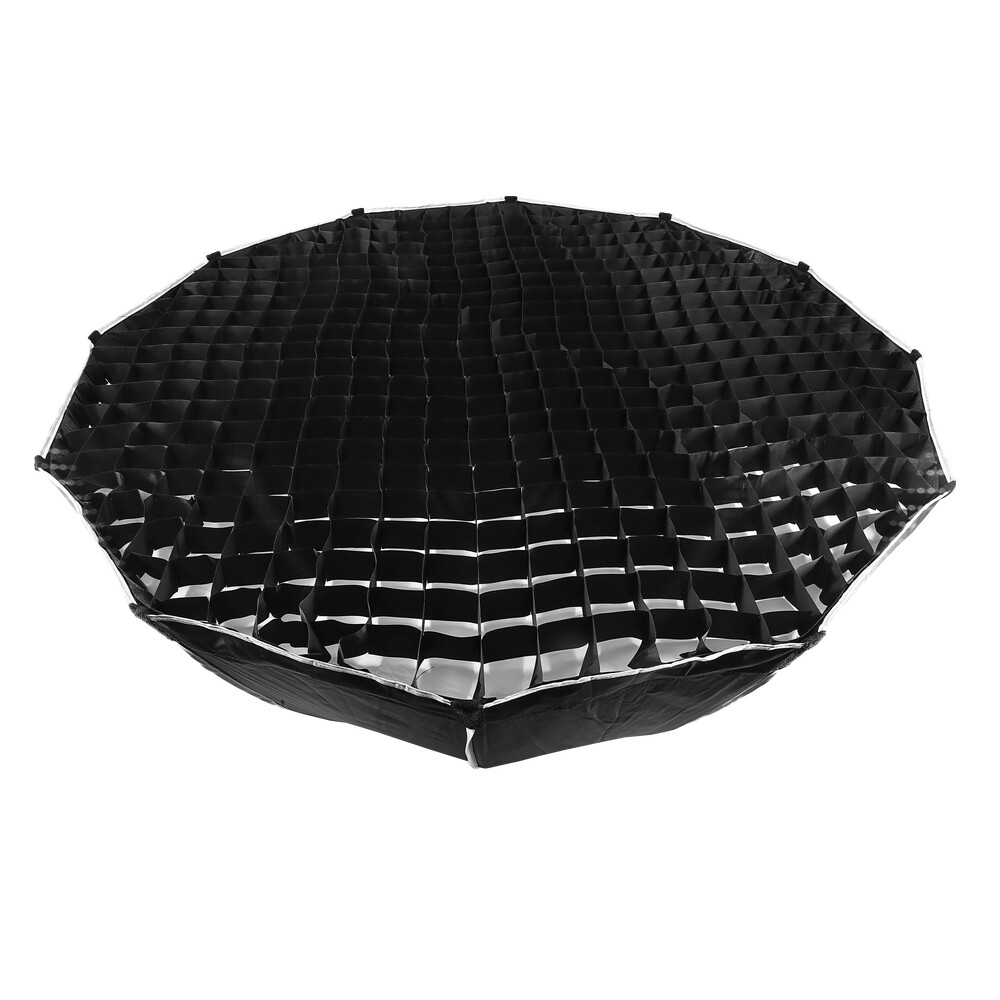 US 70/120cm Flipped Parabola Softbox Bowens With Grid & Bracket For Studio Flash
