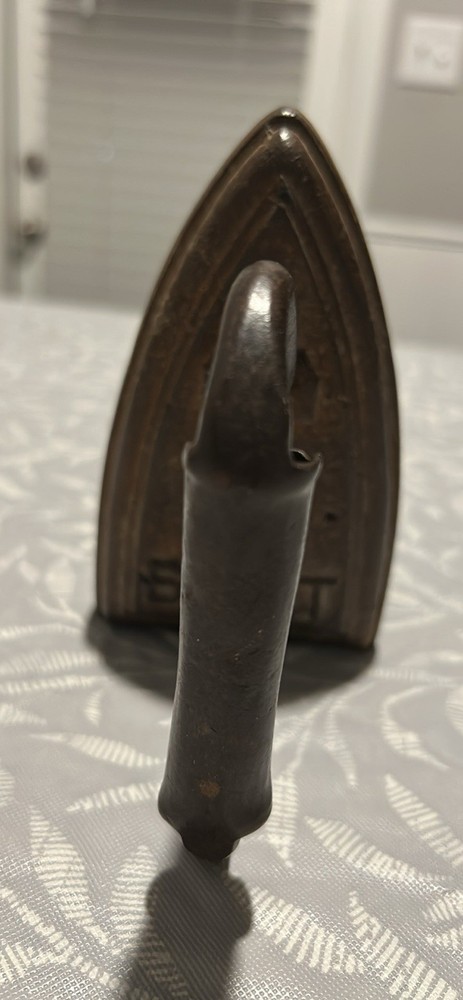 antique cast iron flat iron