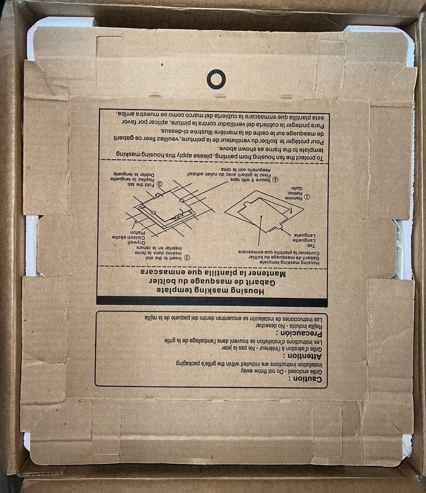 Panasonic WhisperThin DC LED Pick-A-Flow 80 -100 CFM Ceiling/Wall Bathroom Exha-