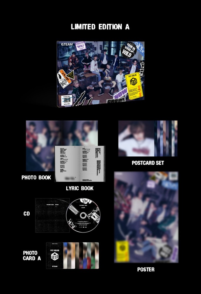 &TEAM First Howling : NOW (CD) with Book