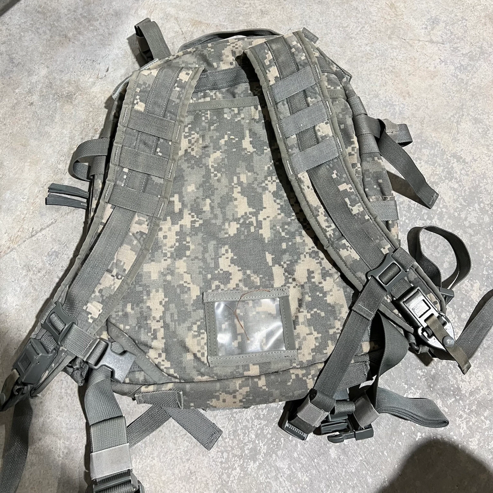 US Army 3 Day Assault Pack Rucksack ACU Digital MOLLE II Includes Extras