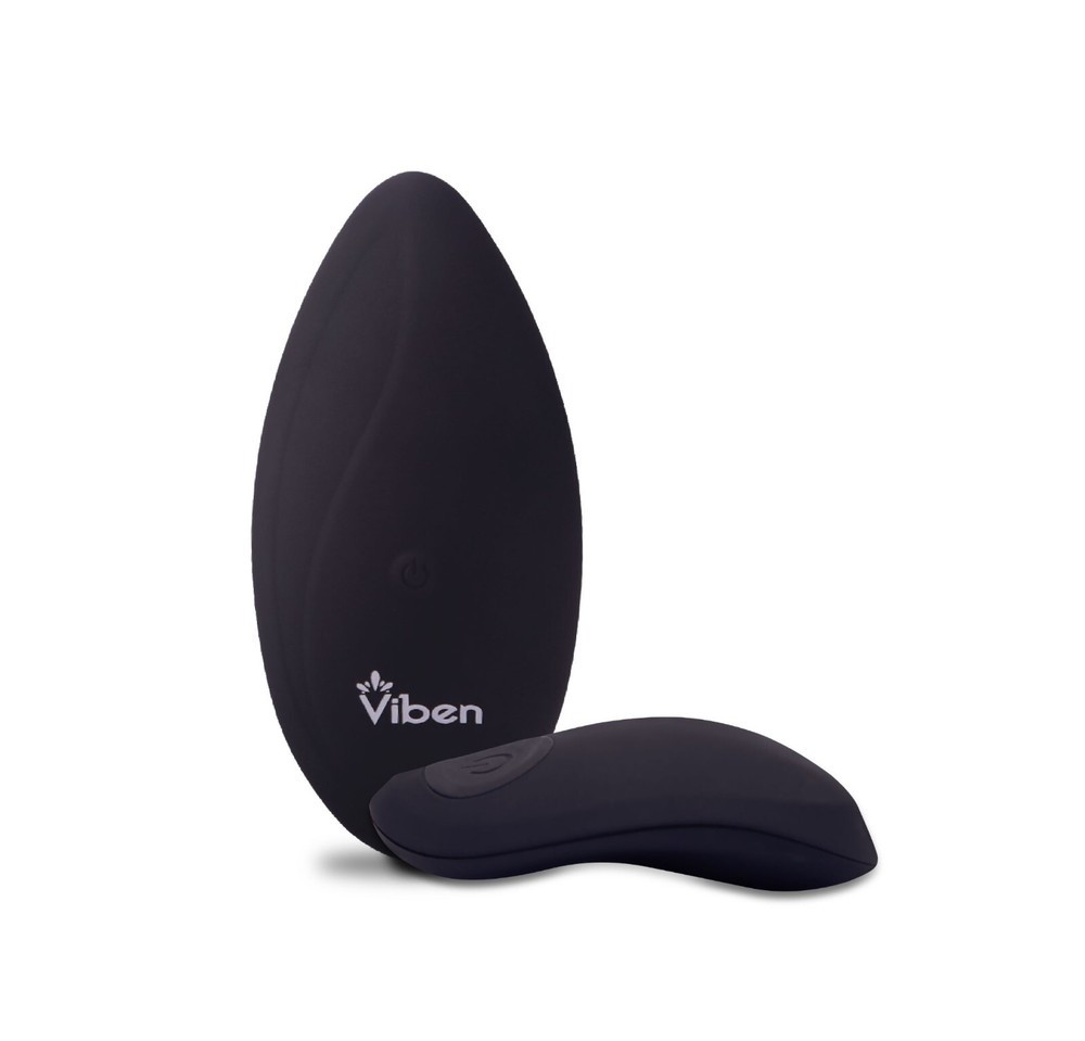 Viben Racy Remote Control 10 Function Panty Vibrator Vibe Black