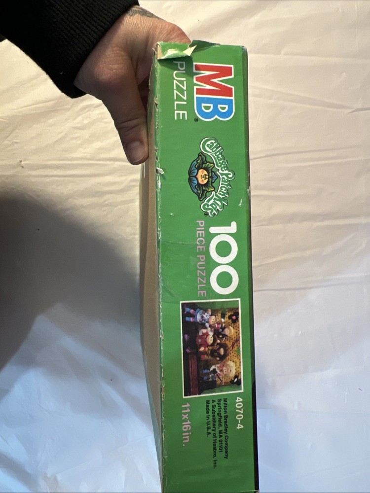 Vintage MB puzzle cabbage patch 100 pc