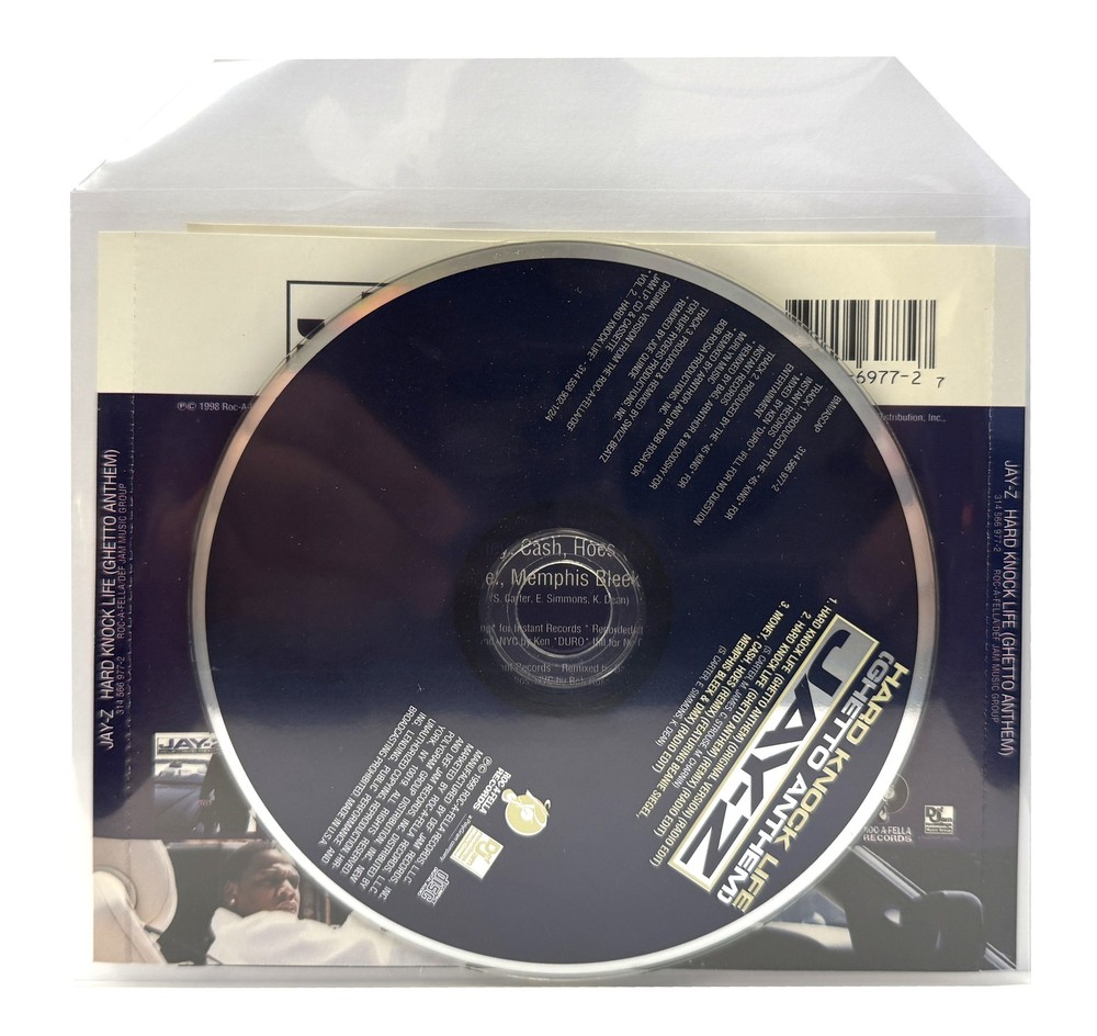 100 CPP Clear Plastic Sleeve w Flap 6x5 Fits CD Insert, Booklet & Disc *1-3 DAYS