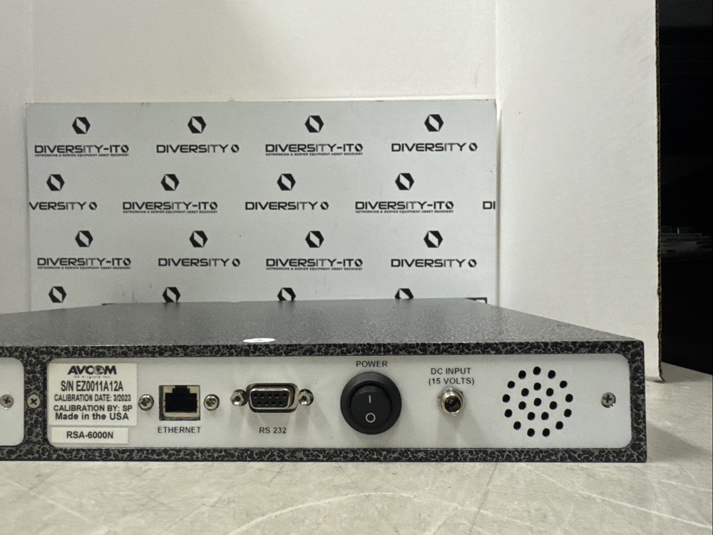 Avcom RSA-6000N Remote Spectrum Analyzer