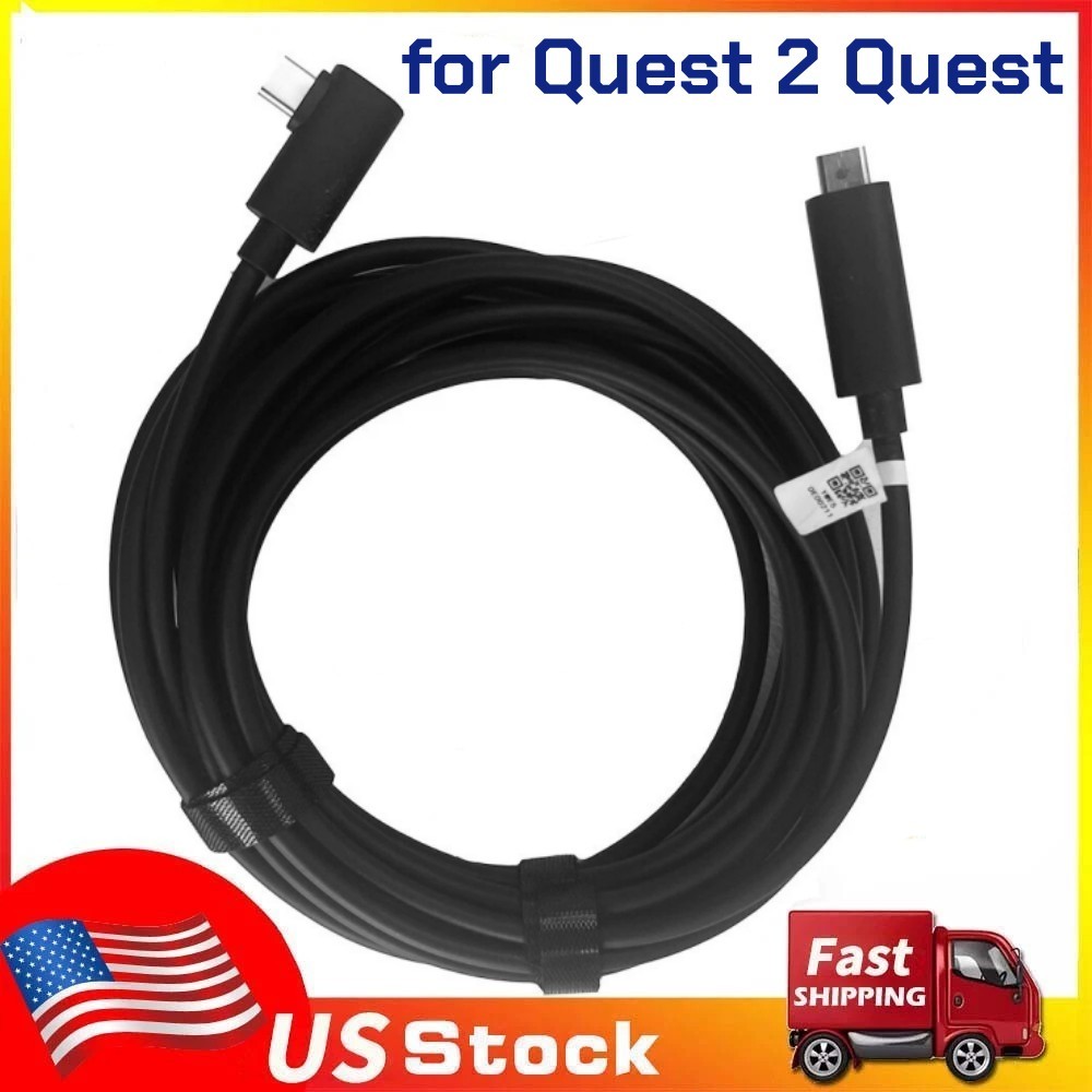 Oculus Link Virtual Reality Headset Cable for Quest 2 and Quest - 16FT (5M)