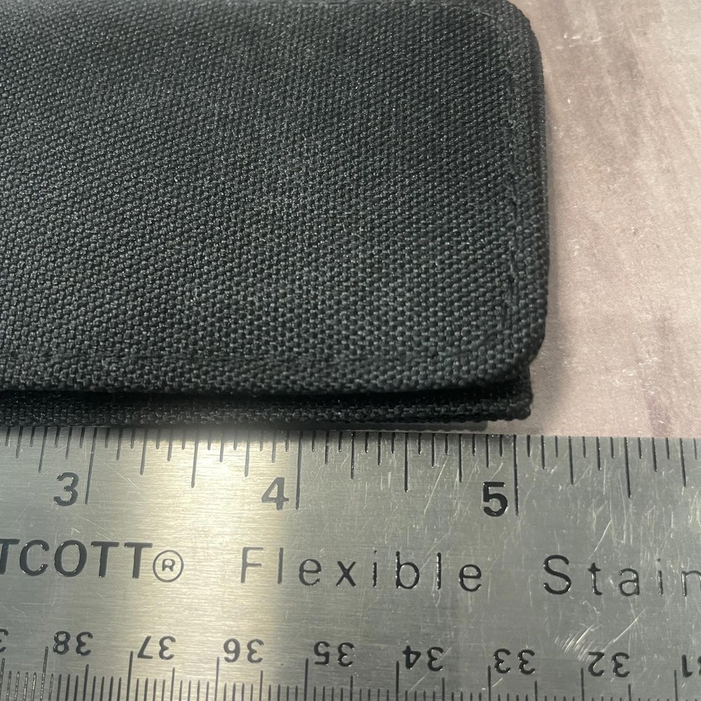 Kansept Knife Case Foldover Black EMPTY
