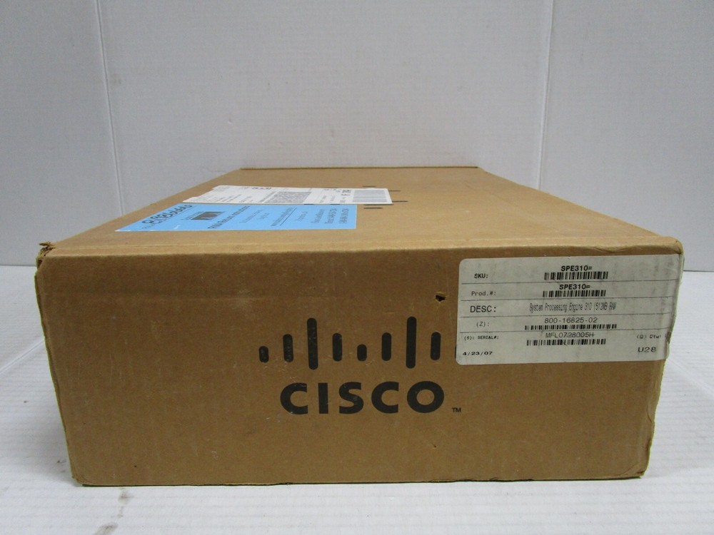 CISCO SPE310 SYSTEM PROCESSING ENGINE 310 NEW OPENED BOX SEE PHOTOS SHIPS FREE