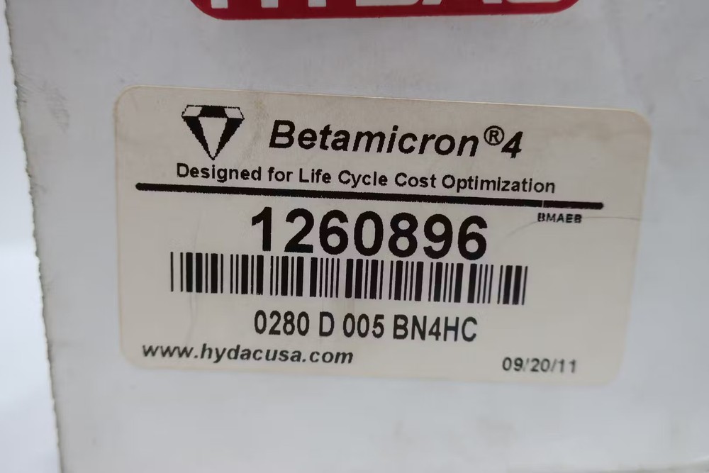 Hydac 1260896 Hydraulic Filter Element