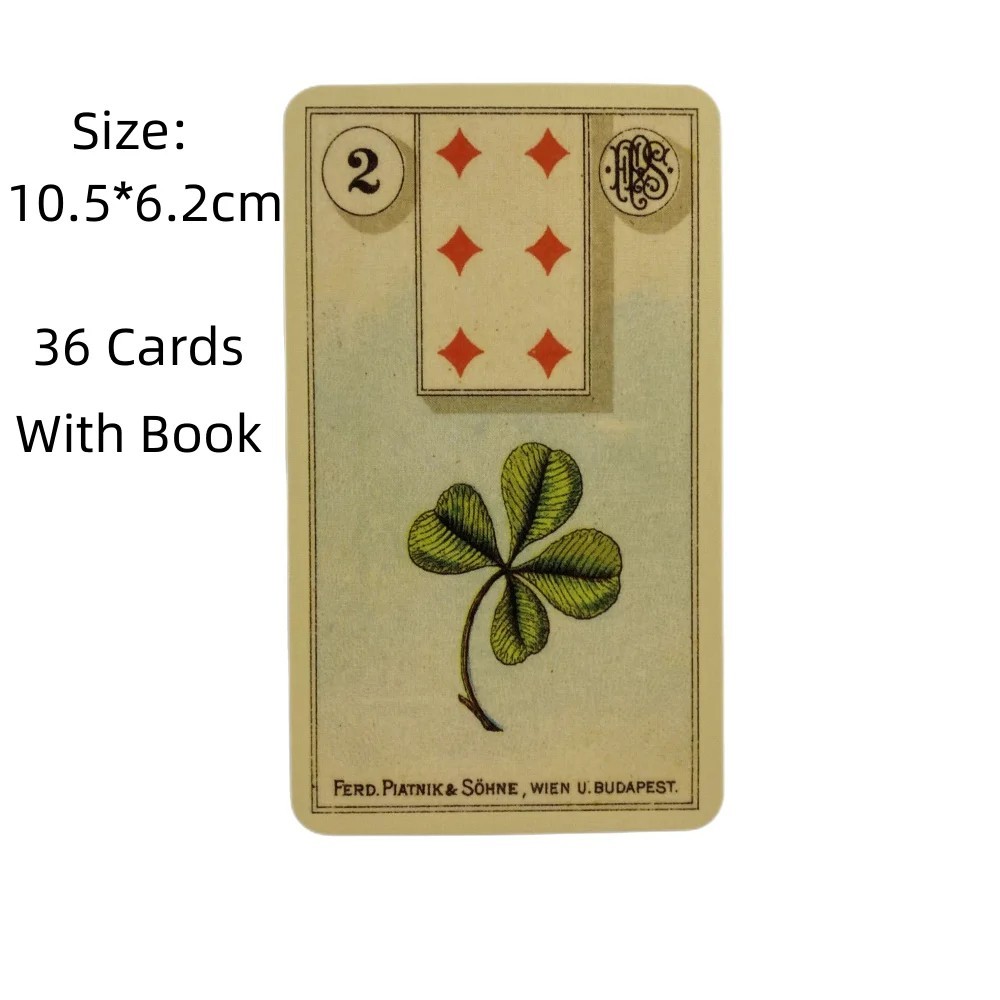 Grand Tableau Lenormand Oracle Cards Divination Fortune Telling Deck Guidebook