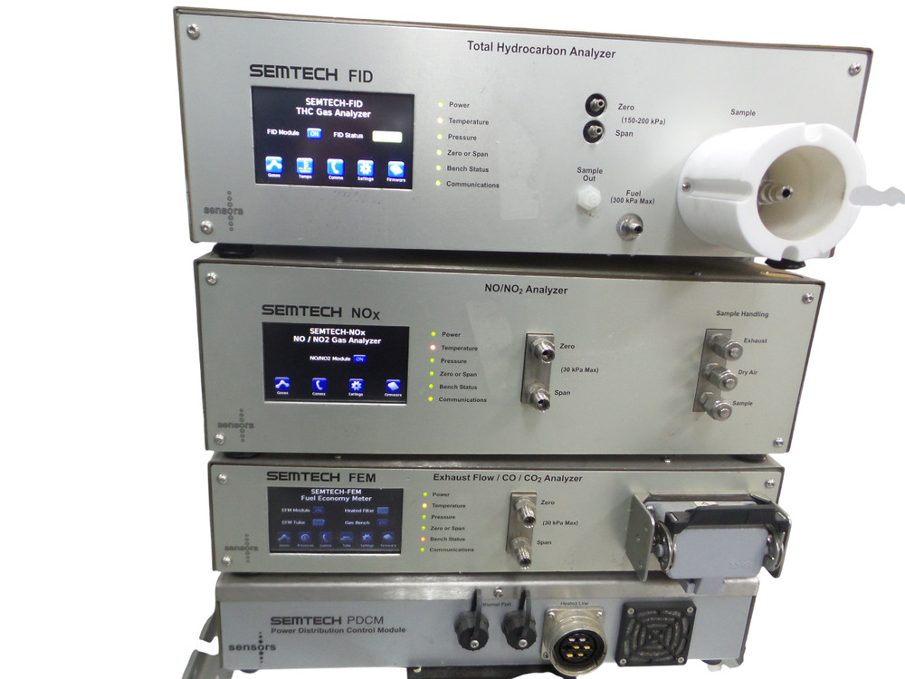 Sensors SEMTECH FID / NOx / FEM Gas Analyzer Stack + PDCM Power Module