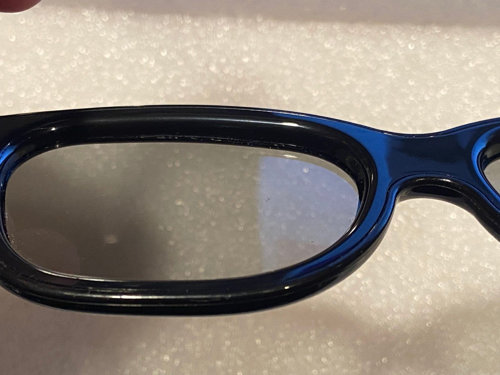 1 Pair Real D 3D Glasses *Pre-Owned/Nice Condition* BT1