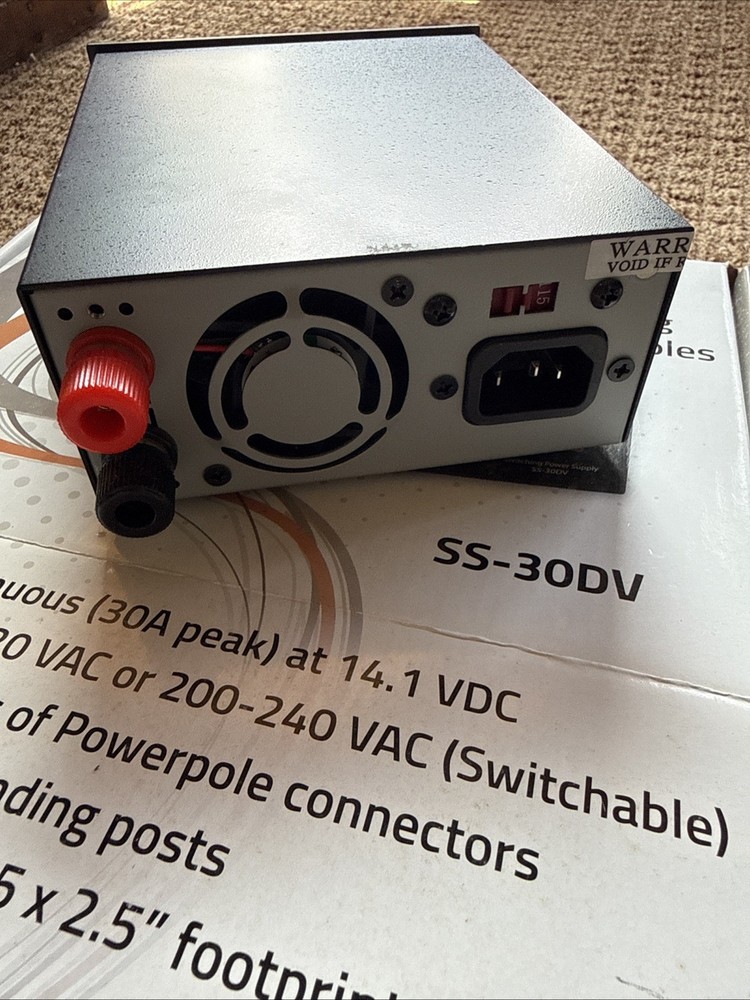 Powerwerx SS-30DV 30A Desktop Switching Power Supply