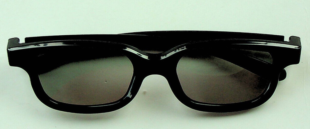 Real D - 3D Glasses - Black Plastic,  New