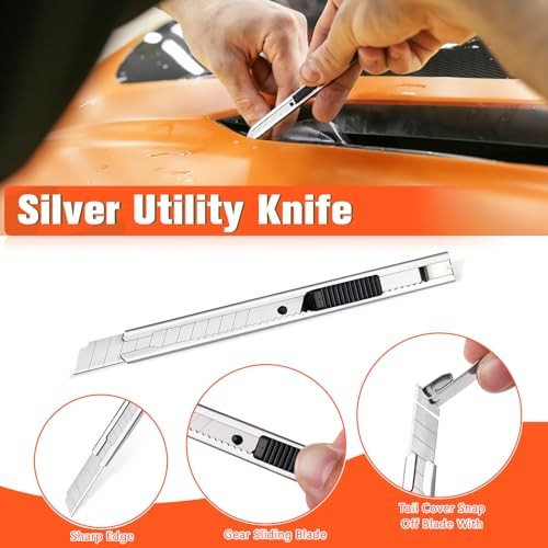 Vinyl Wrap Tools, 6 PCS Car Wrap Kit Application Tools Includes Utility 23 PCS