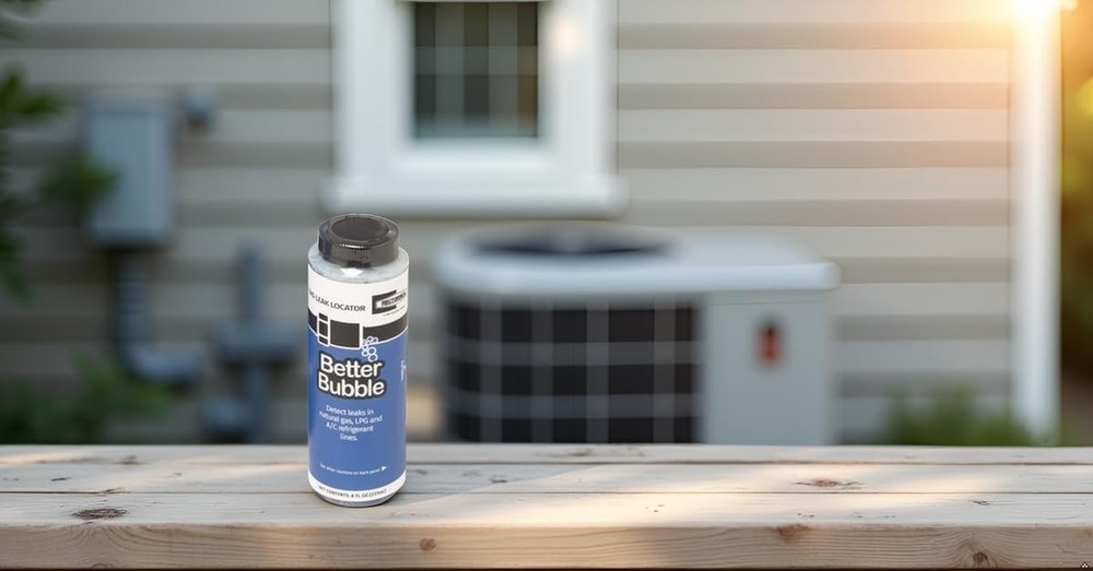 8 oz Better Bubble Advanced Leak Locator: Instant Refrigerant & Gas Detection