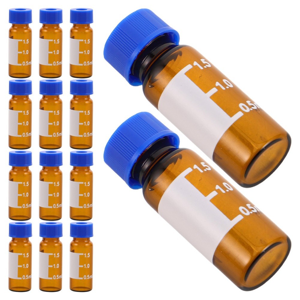 100 Pcs Seals Empty Vials Lab Accessory for Injections Analytical Sampling