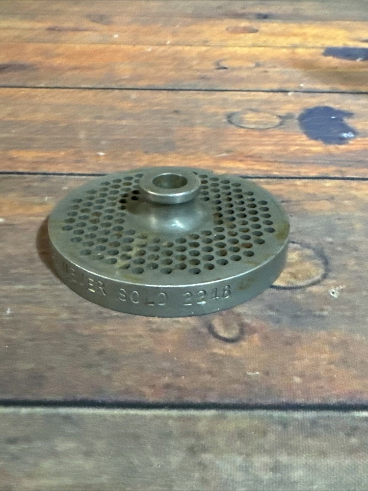 KASCO NEVER SOLD Meat Grinder Plate 2248