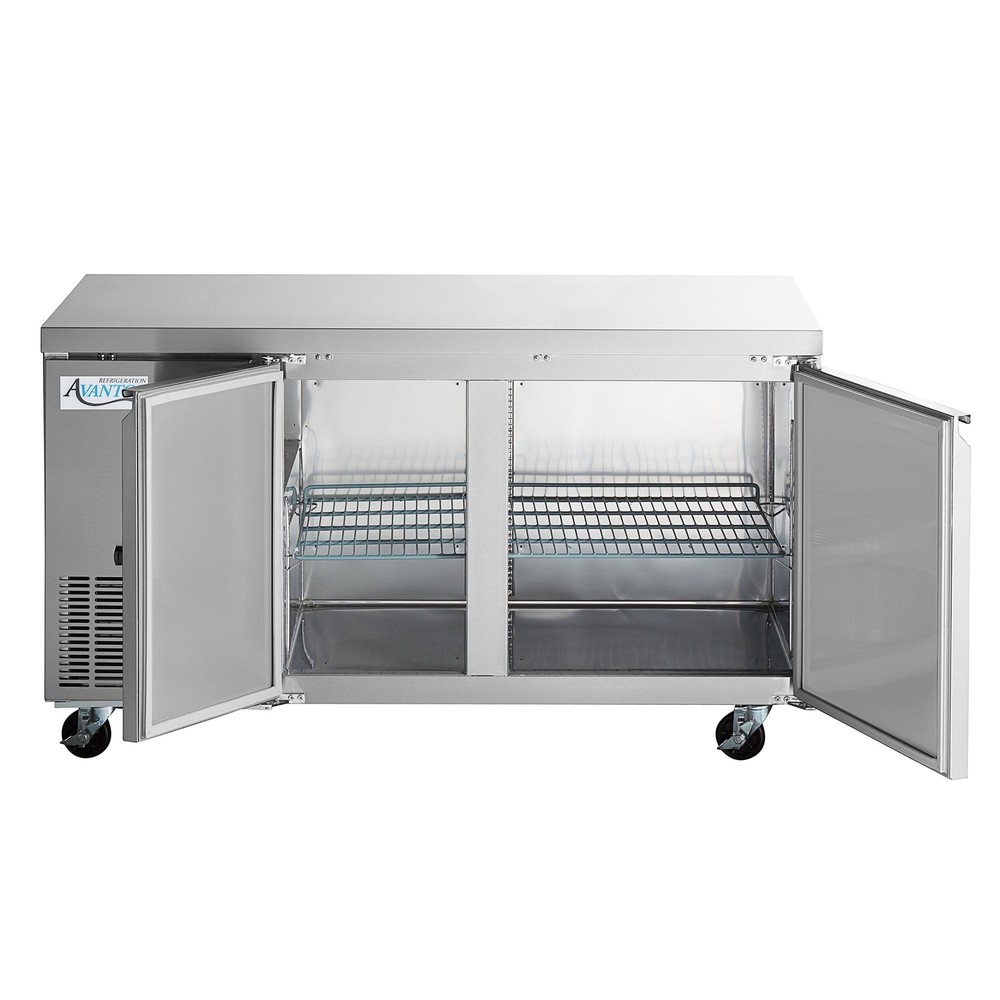 60" Stainless Steel Extra Deep Undercounter Refrigerator