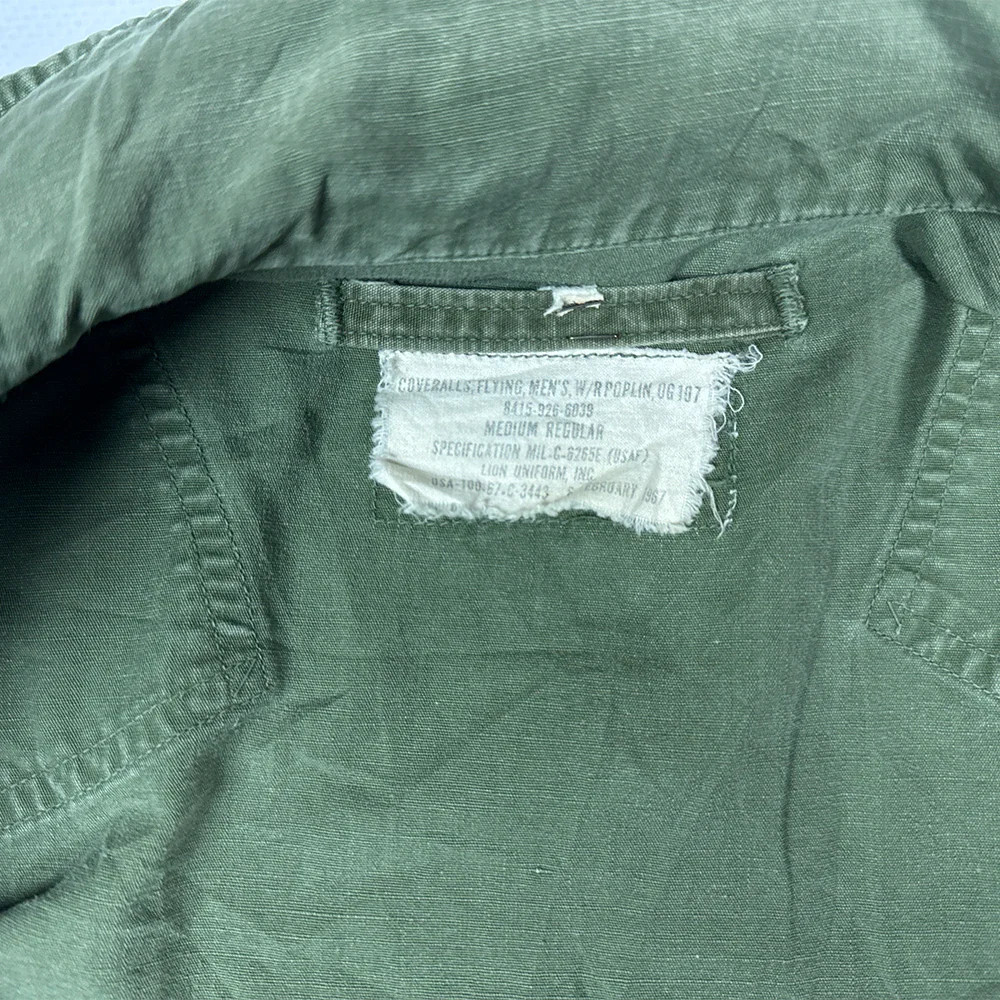 USGI 1960s OG107 Flying Coveralls