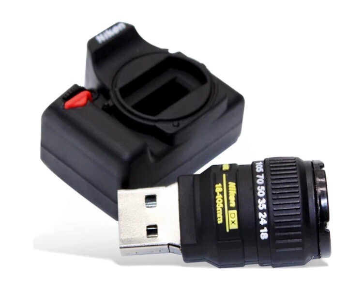 Unique Camera Shaped 128GB USB