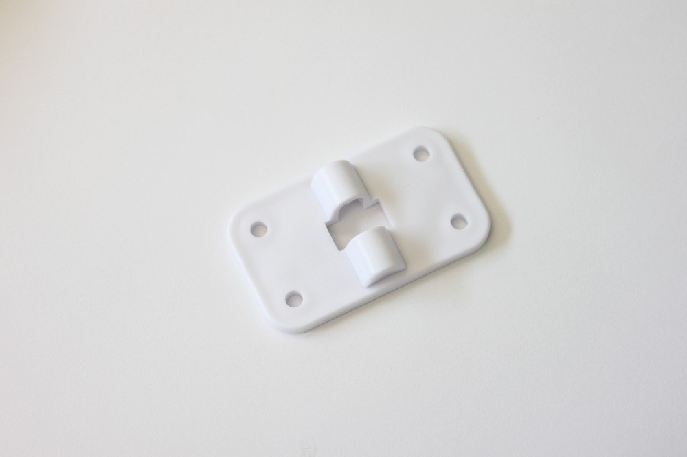 1 set - 6" T-Style Door Catch Latch Holder RV Camper Trailer Cargo Hatch White