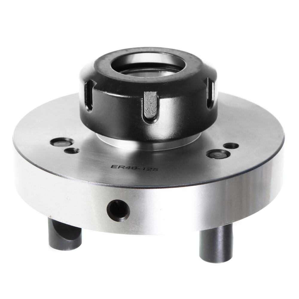 LABLT 125mm Diameter ER40 Collet Chuck Compact Lathe Tool Stud 5/8" For Milling