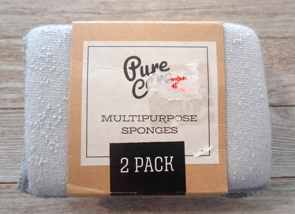 Pure Care 2 Pack Multi-Purpose Kitchen Sponges