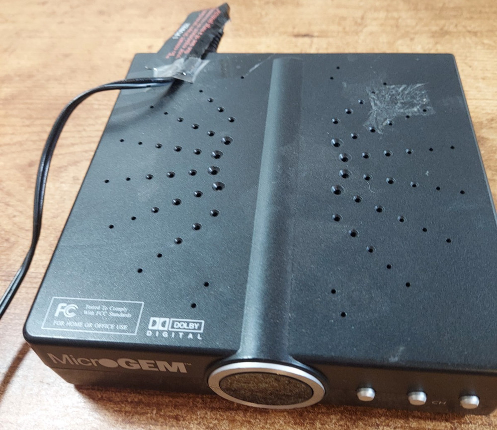 MicroGEM HD Digital to Analog Receiver-No Remote -Tested