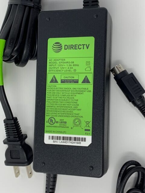 Directv H25/Client/Mini/Deca/WVB/Wireless Client Power Supply Replacement